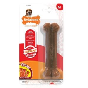 NYLABONE DUR BACON WOLF BL